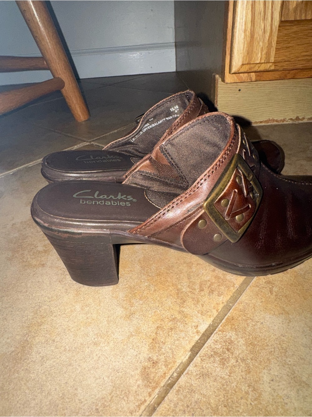 Clark’s clog heels